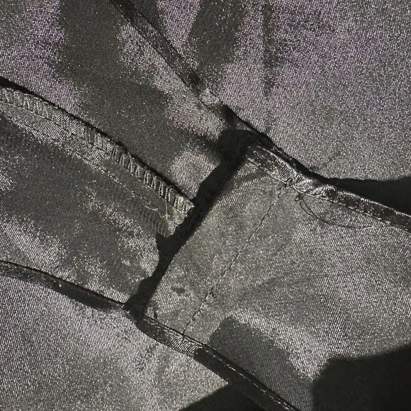 Natori Black Silky Floral Lacey Teddy M - Picture 7 of 8